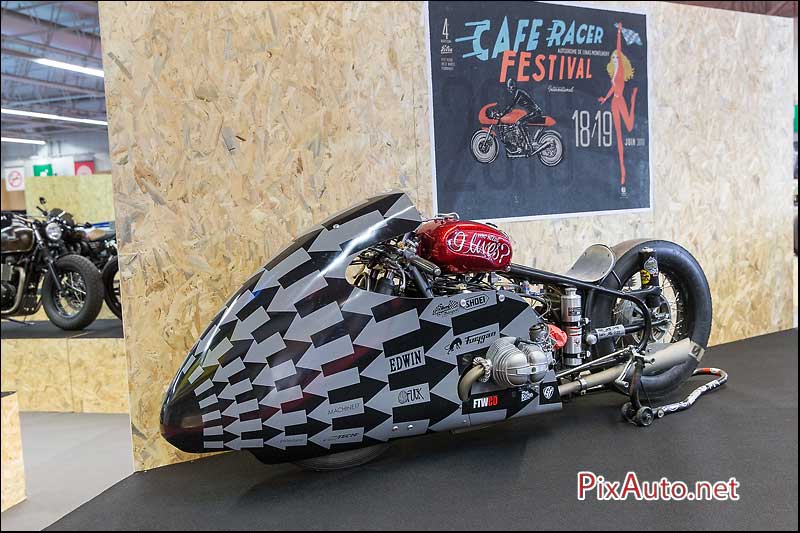 Salon-de-la-Moto, exposition cafe-racer, Sprintbeemer