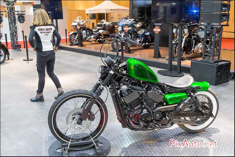 Salon-de-la-Moto 2015, Stand Harley-Davidson