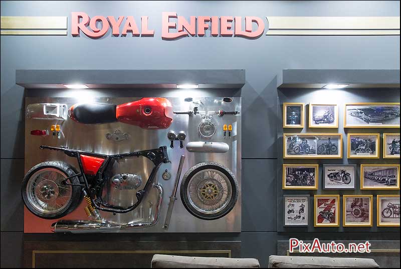 Salon-de-la-Moto, Stand Royal Enfield
