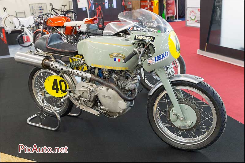 Salon-de-la-Moto, Vincent-Godet 500 Grey Flash Replica