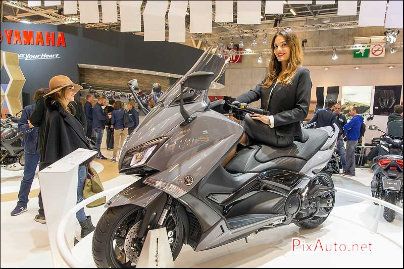 Salon-de-la-Moto, nouveau Yamaha Tmax Lux Max