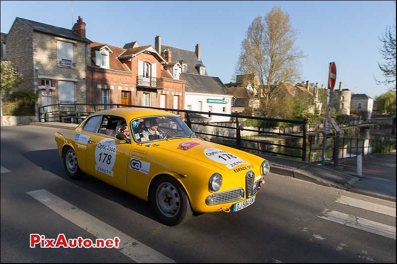 Tour Auto, Alfa Romeo Giulia Sprint Veloce N°178