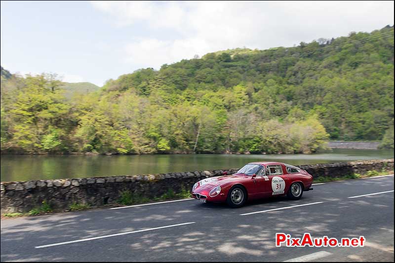 Tour Auto, Le Lot, Alfa Romeo TZ N°31