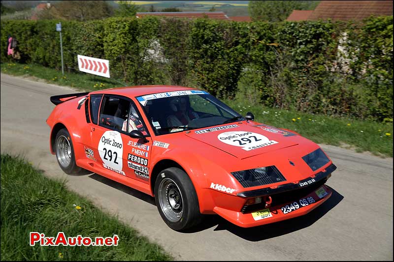 Tour Auto, Speciale Egleny, Alpine-Renault A310-V6 Gr4 N°292