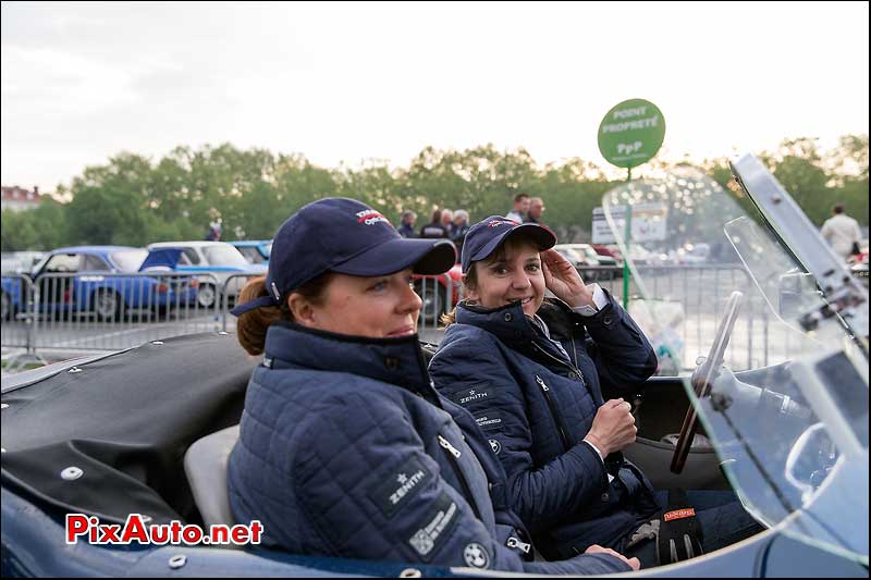 Tour Auto, Emmanuelle Masson et Karine Blanchard