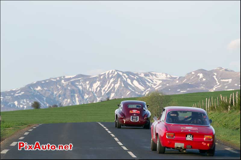 Tour Auto, Massif des Pyrénées, Ferrari 212 Touring