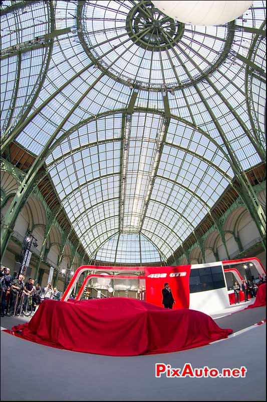 Tour Auto, Ferrari 488-GTB Conference de presse