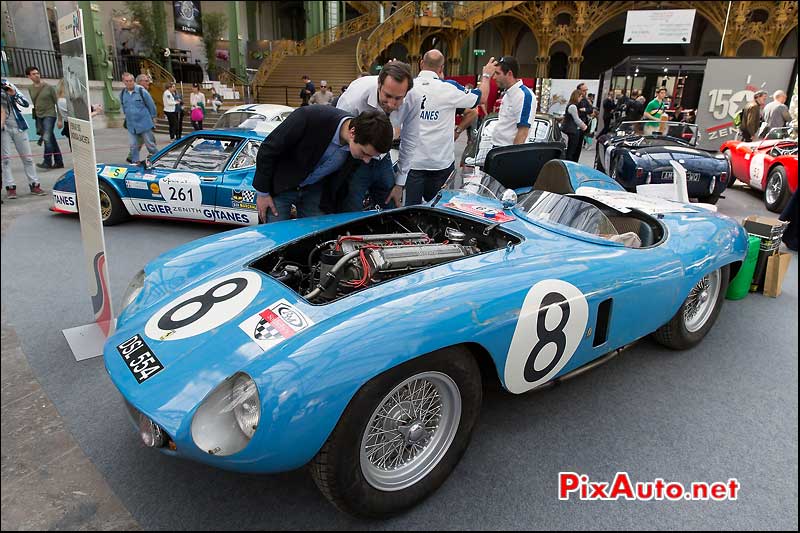 Tour Auto, barquette Ferrari 500 Mondial, Grand Palais