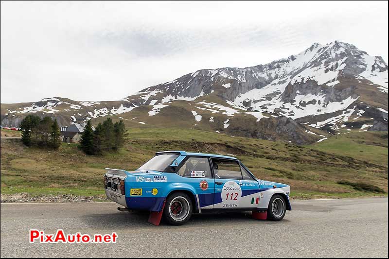 Tour Auto, Col Du Soulor, Fiat 131 Abarth N°112