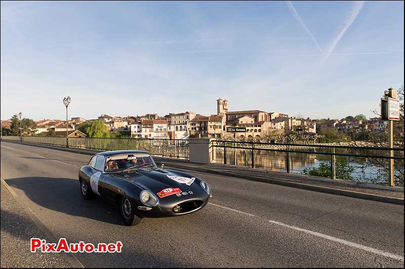 Tour Auto, La Garonne, Jaguar Type-E N°11