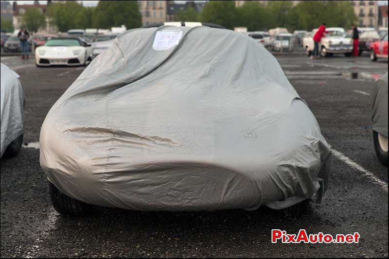 Tour Auto, Parc ferme Pau, Jaguar Type-E N°202