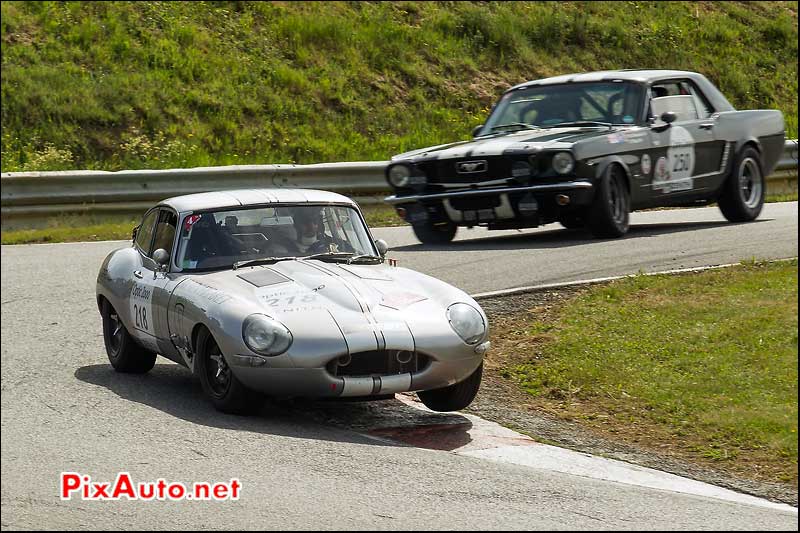 Tour Auto, Circuit Pau Arnos, Jaguar Type-E N°218