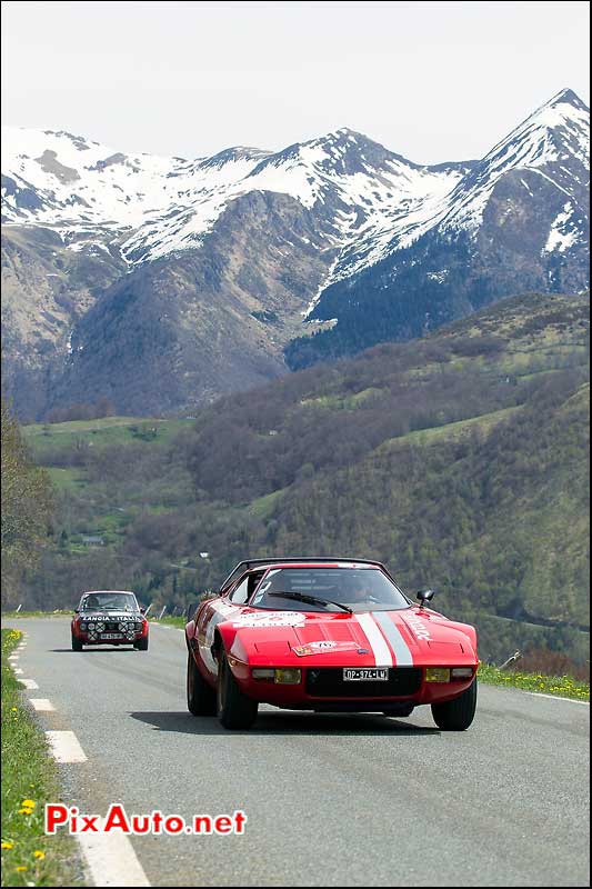 Tour Auto, Massif des Pyrenees, Lancia Stratos N°76
