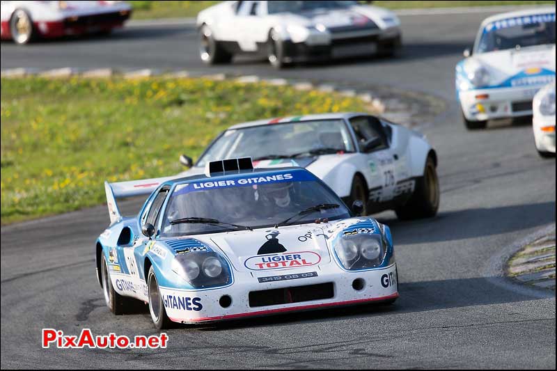 Tour Auto Circuit de Charade, Ligier-JS2 DFV N°261