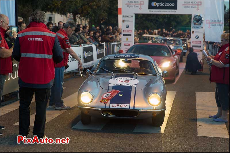 Tour Auto, Arrivee Toulouse Lotus Elite N°68