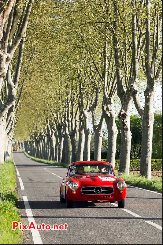 Tour Auto 2015, Mercedes-Benz 190SL N°25