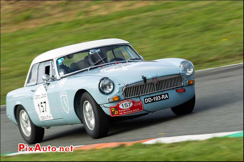 Tour Auto, Circuit Pau Arnos, MG-B N°157