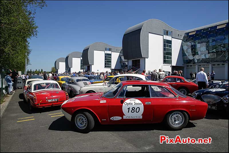 Tour Auto 2015, Parc Ferme Circuit Magny-Cours