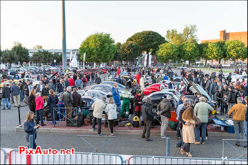 Tour Auto 2015, Parc Fermee Toulouse