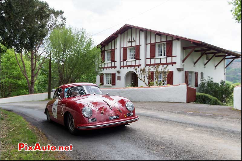 Tour Auto, Itxassou, Porsche 356 Pre-A N°164