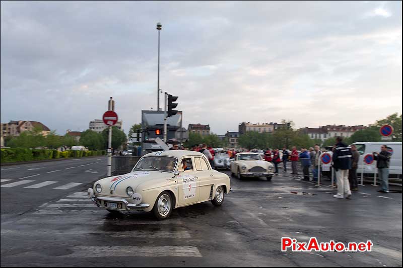 Tour Auto, depart Pau, Renault Dauphine 1093 N°1