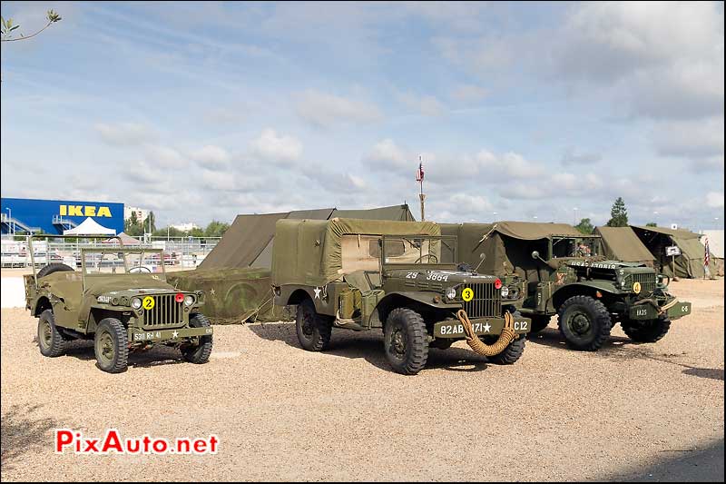 Tours-Motor-Show-2015, Camp Militaire US