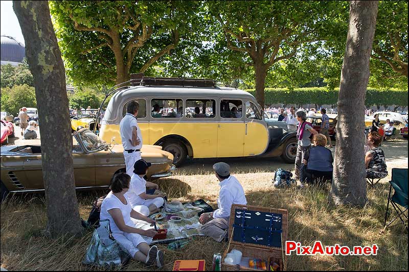 Traversee de Paris Estivale, Autobus Citroen Terrassedelobservatoire