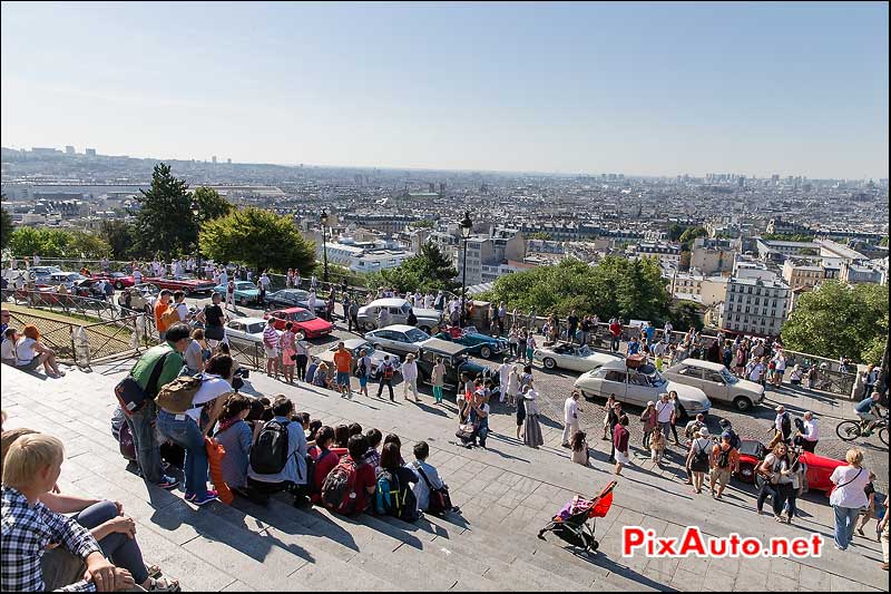 8e Traversee de Paris Estivale, Butte Montmartre