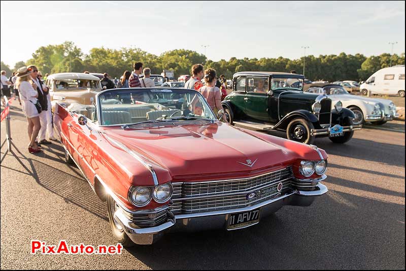 Traversee de Paris Estivale, Cadillac Esplanade Chateau de Vincennes