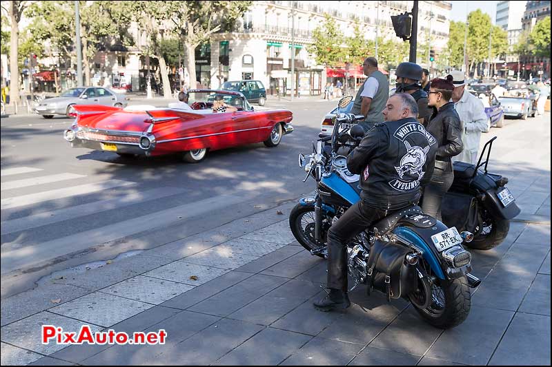 Traversee de Paris Estivale, Harley-Davidson Place de la Republique