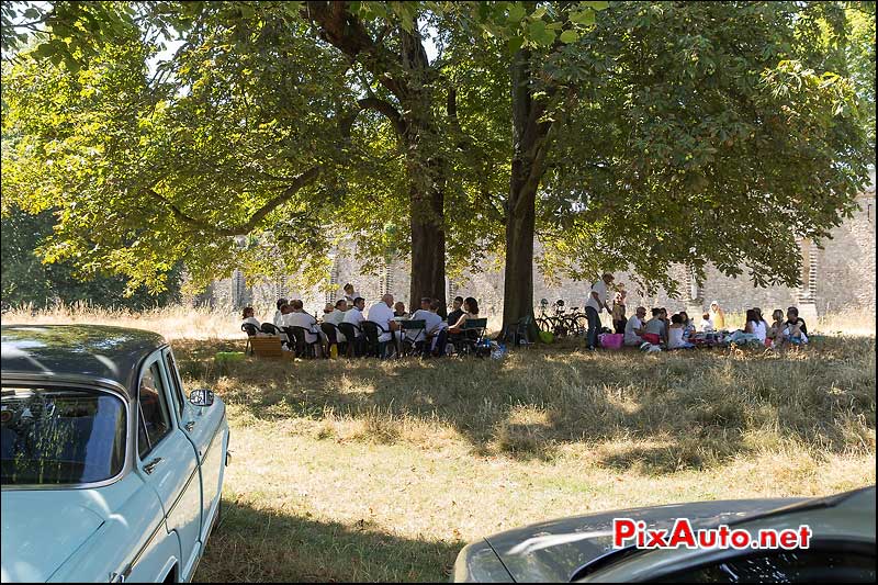 Traversee de Paris Estivale, Moment convivial Terrasse de Meudon