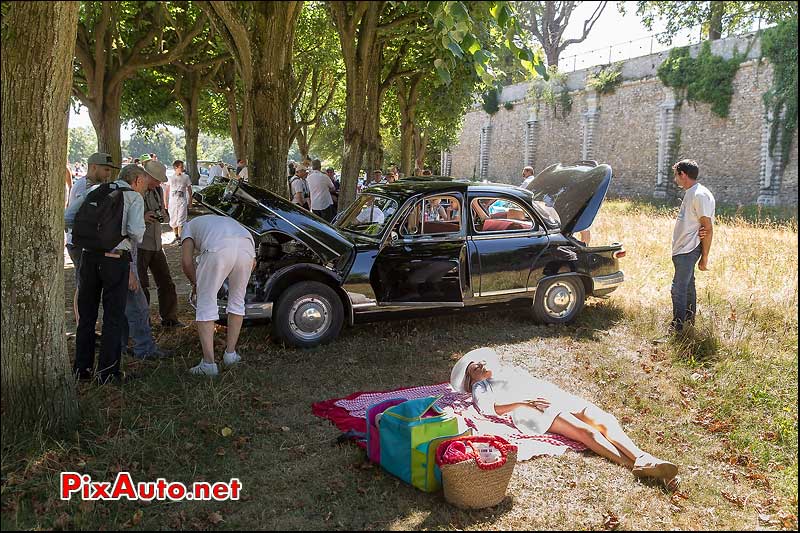 Traversee de Paris Estivale, Panhard Terrassedelobservatoire