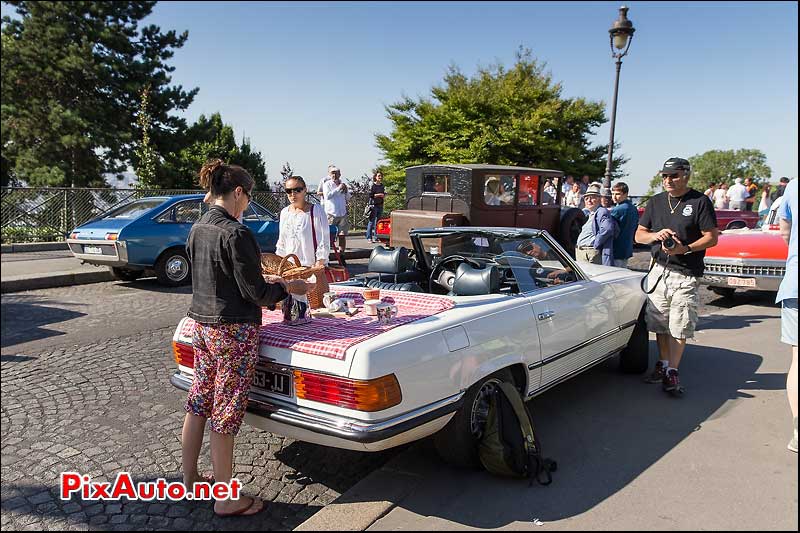 Traversee de Paris Estivale, Petit-dejeuner Butte Montmartre