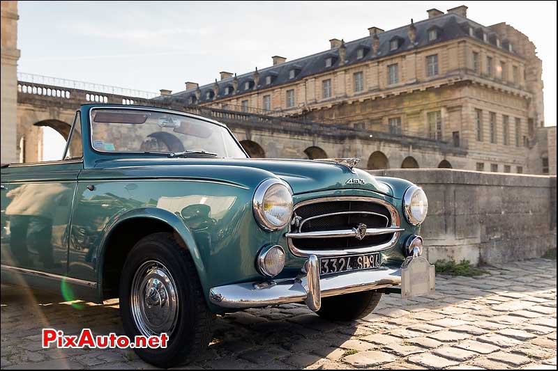 Traversee de Paris Estivale, Peugeot 403 Cabriolet, Chateau de Vincennes