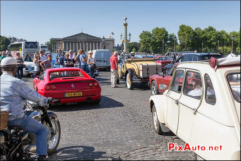 Traversee de Paris Estivale, Place de La Concorde