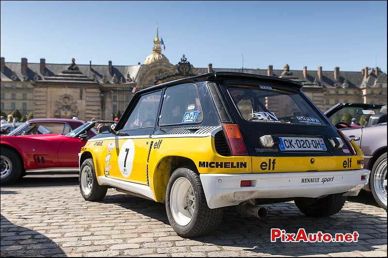 8e Traversee de Paris Estivale, R5 Turbo