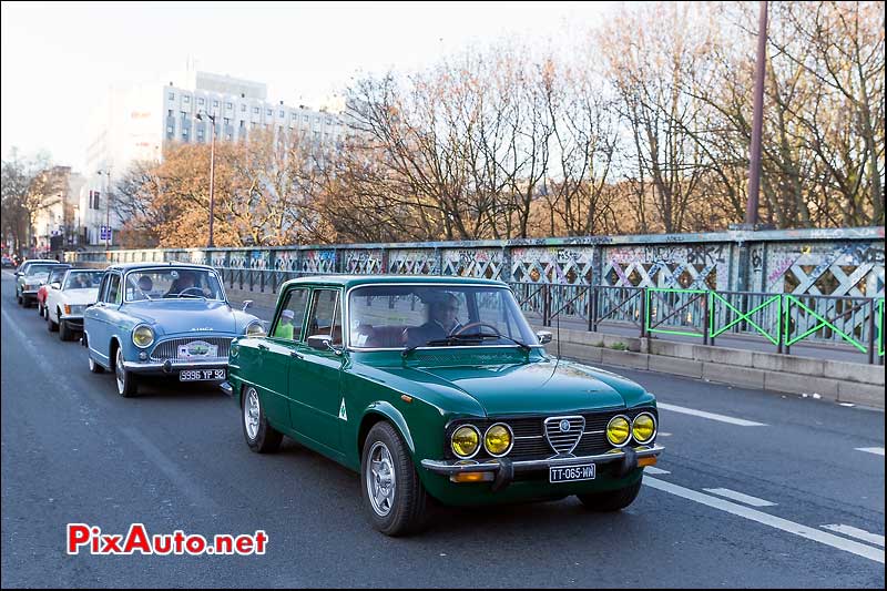 Traversee de Paris 2015, Alfa Romeo Giulia Ti