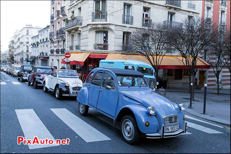 Traversee de Paris, Citroen 2cv