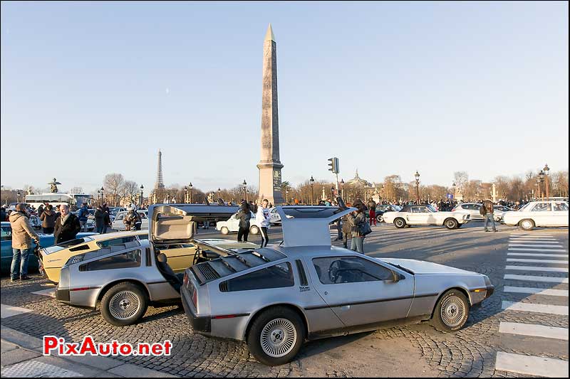 15e Traversee de Paris, Delorean DMC12