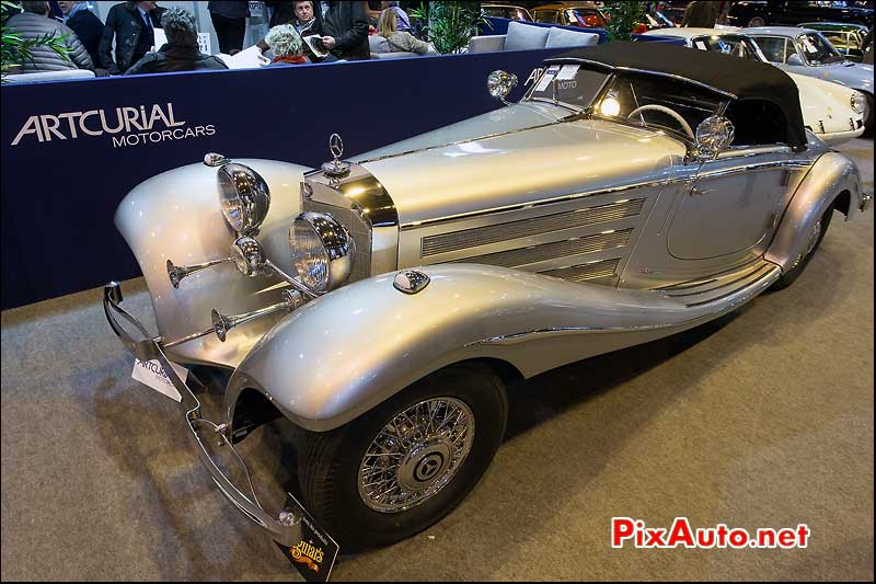 Artcurial Motorcars Retromobile, Mercedes Benz 540k Long Tail