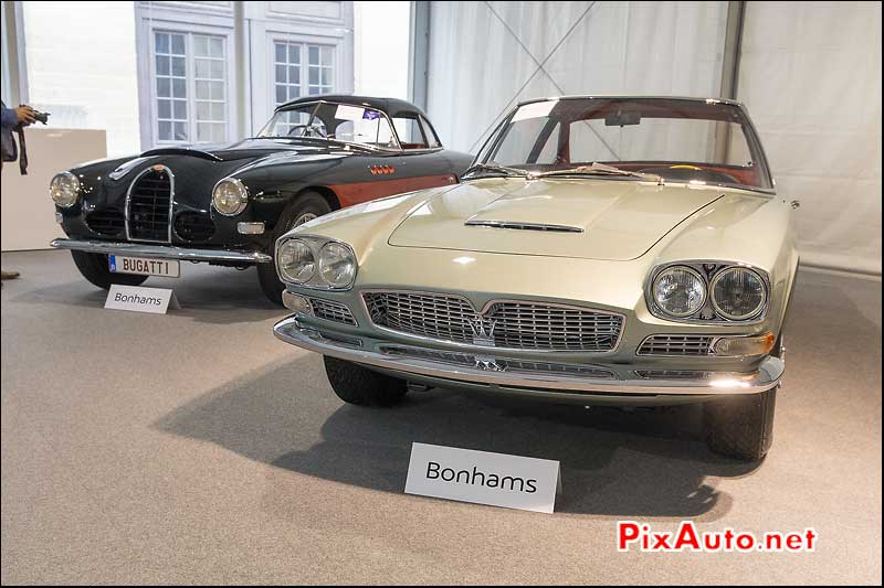 Bonhams A Chantilly, Maserati Mexico Coupe et Bugatti 101 Antem