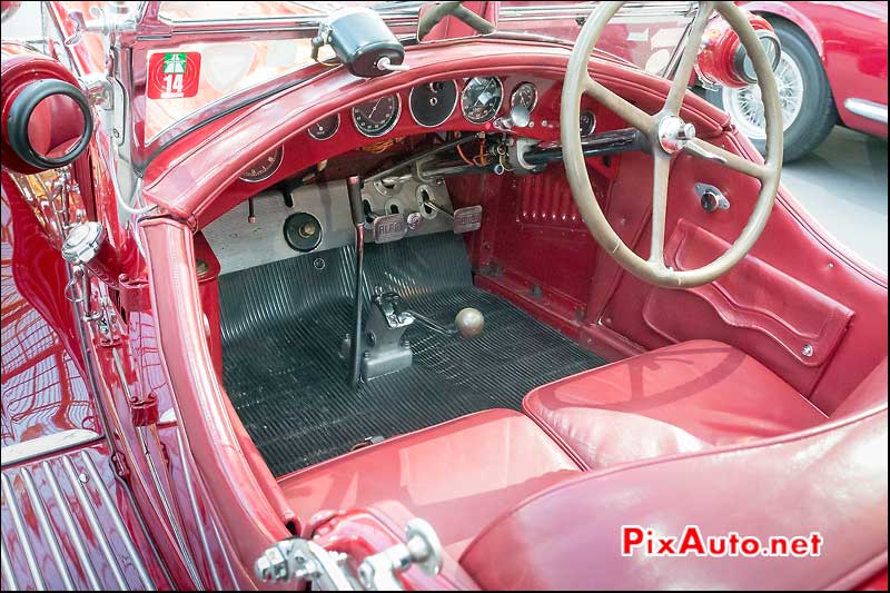 Bonhams Au Grand Palais, Alfa Romeo 6c1750 Spider Habitacle