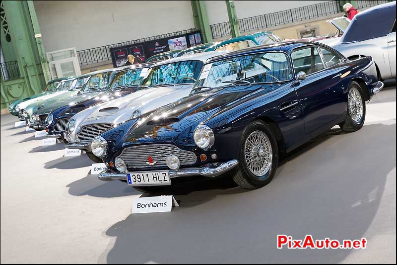 vente Bonhams Paris, Aston Martin DB4 et DB6