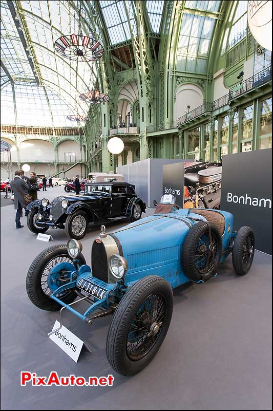 Bonhams, Bugatti T37 GP et Alfa Romeo 6C1750