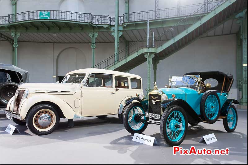 Bonhams Au Grand Palais, Juvaquatre Dauphinoise, Peugeot Quadrilette