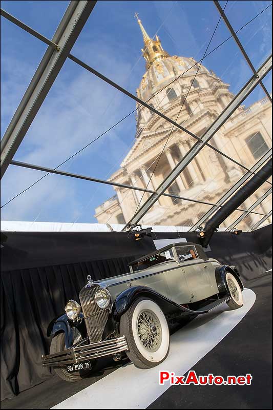 RM Auctions, Delage Drophead Coupe, hotel Invalides