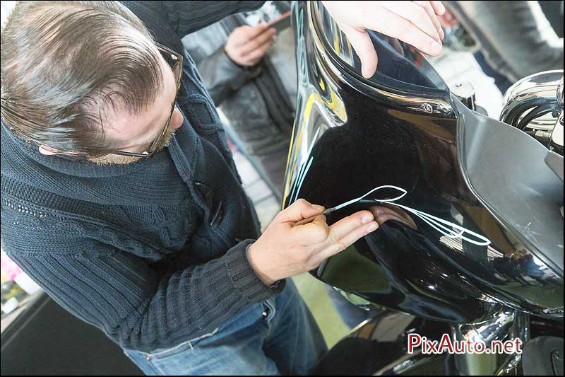 Wings & Rides, Pinstriping Moto