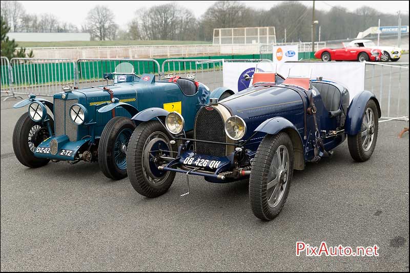 Coupes de Printemps, Bugatti T51 et MG TA