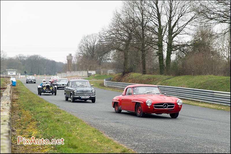 Coupes De Printemps, Mercedes 190 SL Cabriolet