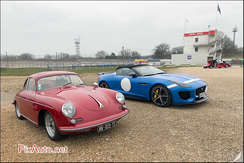 Coupes De Printemps, Porsche 356 et Jaguar Projet 7